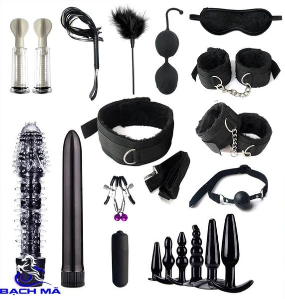  Bộ đồ chơi bạo dâm BDSM 15 món kích thích tình dục mạnh 