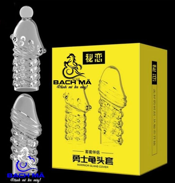  Bộ đôi bao cao su đôn dên đầu rồng tăng kích thước dương vật 