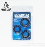  Bộ vòng đeo dương vật chống xuất tinh sớm Stay Hard 