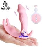  Bướm dương vật giả rung kích thích điểm G không dây điều khiển từ xa 