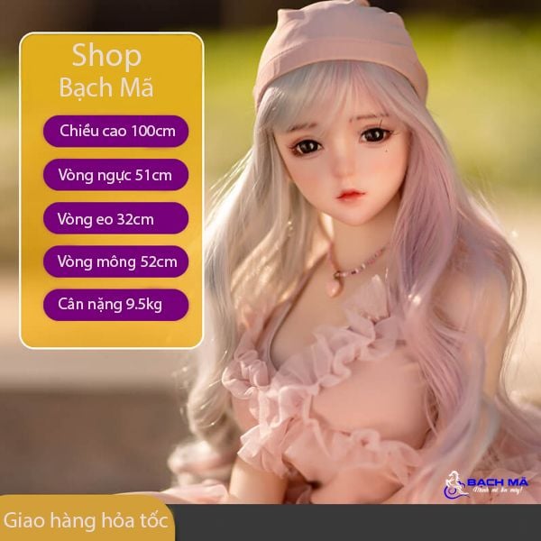  Búp bê tình dục anime silicon cao cấp loli khỏa thân 9.5kg 