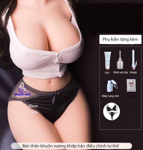  Búp bê tình dục bán thân giá rẻ cho nam silicon cao cấp 