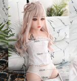  Búp bê tình dục bán thân mini có đầu nhỏ nhắn mặc xinh 
