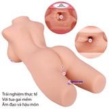  Búp bê tình dục bán thân Silicon cao cấp khuôn xương tùy chỉnh 
