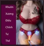  Búp bê tình dục bán thân Silicon cao cấp khuôn xương tùy chỉnh 