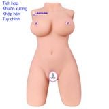  Búp bê tình dục bán thân Silicon khuôn xương tùy chỉnh 6kg 