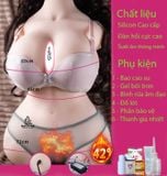  Búp bê tình dục khỏa thân tỏa nhiệt silicon cao cấp mềm mịn 