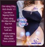  Búp bê tình dục silicon bán thân 1/1 bằng người thật có lông 