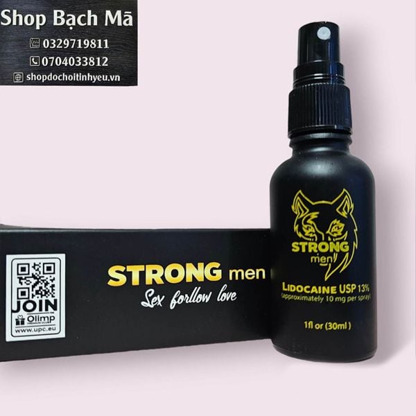  Chai Xịt Strong Men Balan Chống Xuất Tinh Sớm Cho Nam 