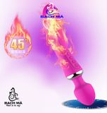  Chày rung cao cấp 2 đầu 12 tần số sưởi ấm thông minh 45 độ C 