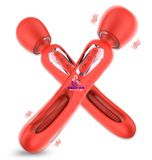  Chày rung tình yêu 2 đầu kèm lưỡi rung 10 tần số cao cấp 