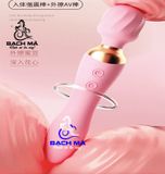  Chày rung tình yêu 2 đầu massage rung 12 tần số giá rẻ 
