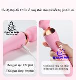  Chày rung tình yêu 2 đầu massage rung 12 tần số giá rẻ 