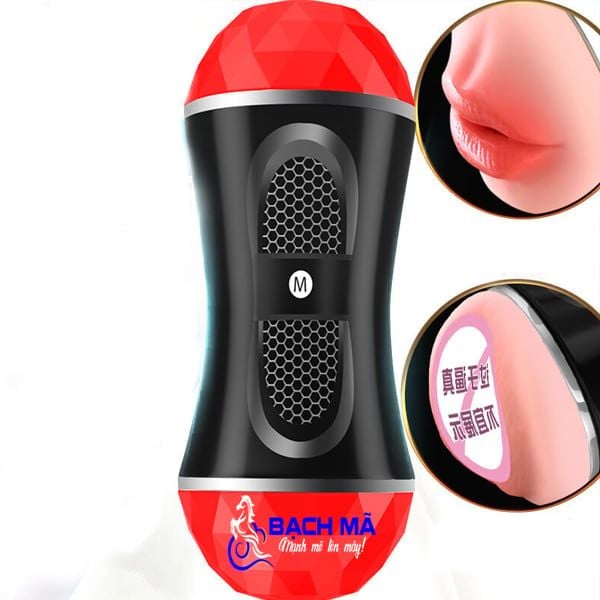  Cốc 2 đầu âm đạo giả và miệng cầm tay giá rẻ cho nam 