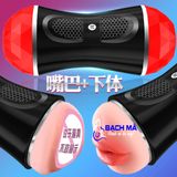  Cốc 2 đầu âm đạo giả và miệng cầm tay giá rẻ cho nam 