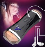  Cốc âm đạo giả và miệng trong suốt rung tự động giá rẻ 