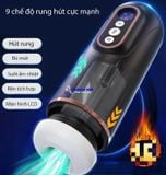  Cốc thủ dâm dành cho nam rung hút nhiệt cao cấp DORIS 
