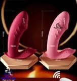  Đầu dương vật bỏ túi điều khiển từ xa rung 10 tần số 