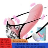  Dương vật bỏ túi rung 10 tần số điều khiển từ xa bằng Remote 