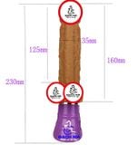  Dương vật giả cao cấp Joker rung thụt tỏa nhiệt 42 độ C 