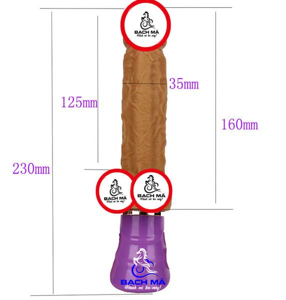  Dương vật giả cao cấp Joker rung thụt tỏa nhiệt 42 độ C 
