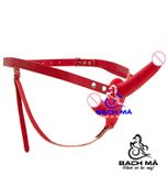  Dương vật đôi đặc ruột có dây đeo cho les 