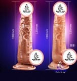  Dương vật giả rung thụt ngoáy tỏa nhiệt điều khiển từ xa 