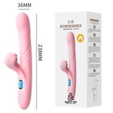  Dương vật giả silicon rung thụt hút nhiệt ấm nóng 