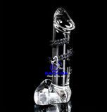  Dương Vật Giả Thủy Tinh Trong Suốt Crystal Cầm Tay Gai Mềm Size Lớn 