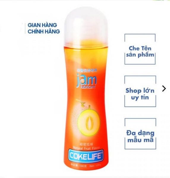 Gel bôi trơn cô bé Cokelife Jam Vị Dưa Lưới 100ml 