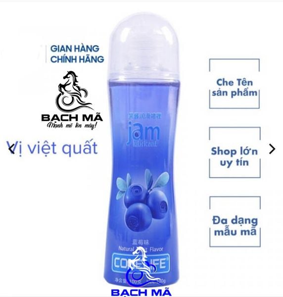  Gel bôi trơn cô bé vị Cokelife Jam Việt Quất 100ml 