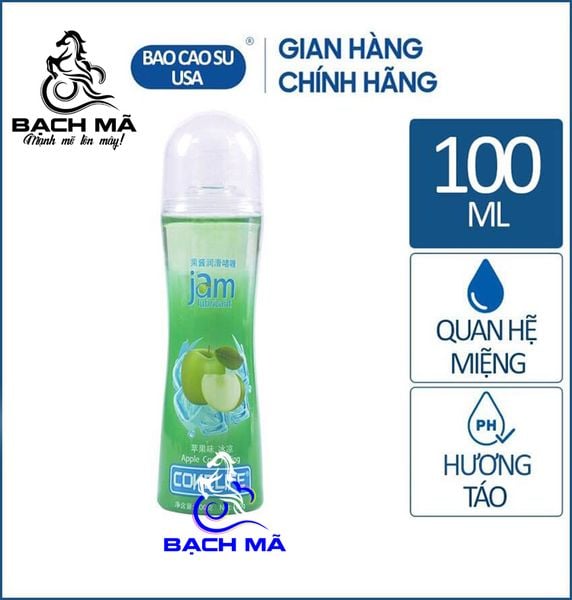  Gel bôi trơn cô bé vị táo Cokelife Jam 100ml 