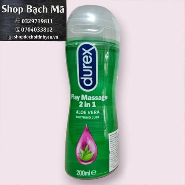  Gel bôi trơn durex Ply Massage kích thích vùng nhạy cảm 