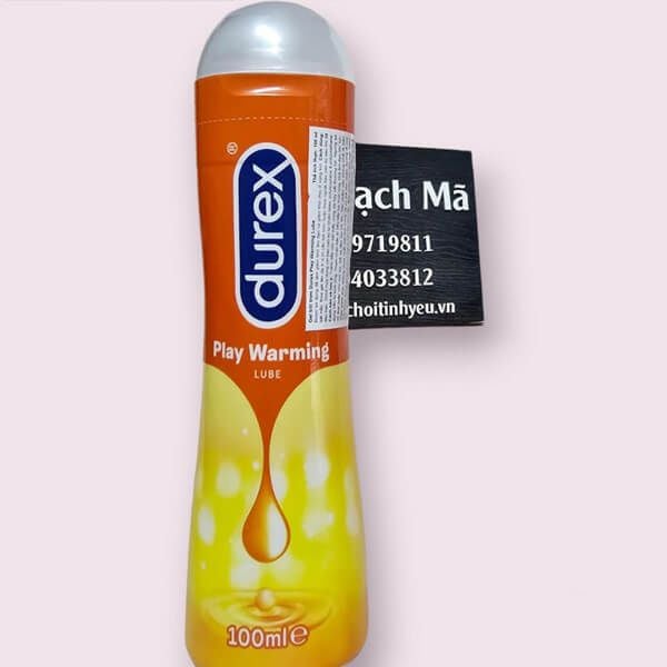  Gel bôi trơn làm ấm kích thích vùng nhạy cảm durex chính hãng 