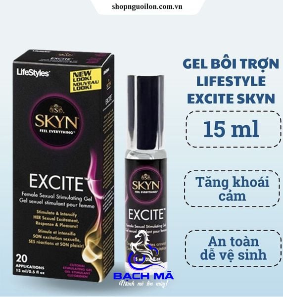  Gel bôi trơn SKYN EXCITE tăng khoái cảm cho nữ cao cấp 