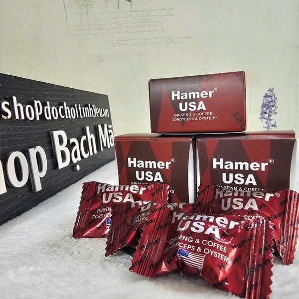  Kẹo ngậm tăng cường sinh lý nam hamer USA chính hãng cao cấp 