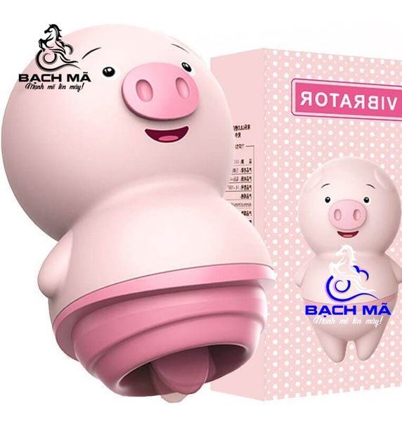  Lưỡi rung tình yêu hình con heo massage điểm G giá rẻ 