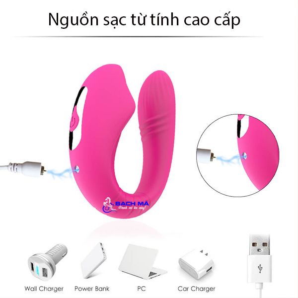  Máy chip rung hút điểm G cho nữ điều khiển từ xa cực mạnh 