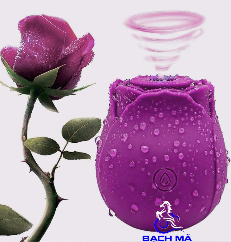  Máy rung hút kích thích nữ hoa hồng chính hãng 