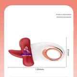  Máy rung lưỡi liếm kích thích điểm G cho nữ đầu hoa hồng 