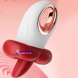  Máy rung lưỡi liếm kích thích điểm G cho nữ đầu hoa hồng 