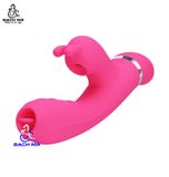  Máy rung Pretty Love Phoenix 2 đầu kèm lưỡi liếm và rung hút 