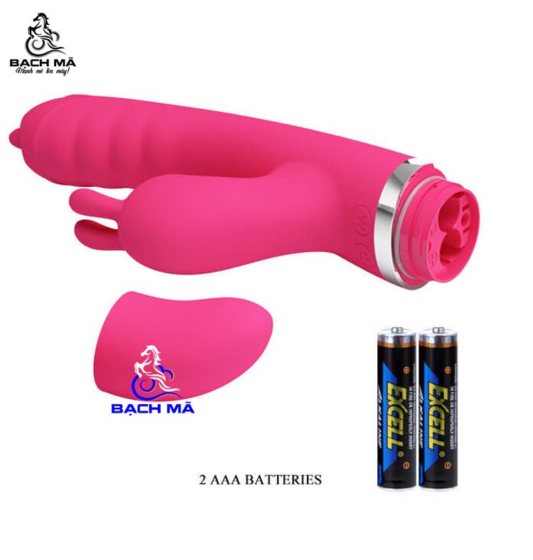  Máy rung Pretty Love Phoenix 2 đầu kèm lưỡi liếm và rung hút 