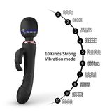  Máy rung tình dục 3 đầu cao cấp cho nữ kích thích cực mạnh 