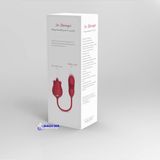  Máy rung tình yêu hoa hồng rung thụt lưỡi liếm massage điểm G 