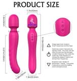  Máy sextoy 2 đầu tự động rung ngoáy tỏa nhiệt cao cấp 