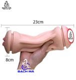  Máy thủ dâm cho nam Snail 2 đầu rung rên hút có đế hít tường 
