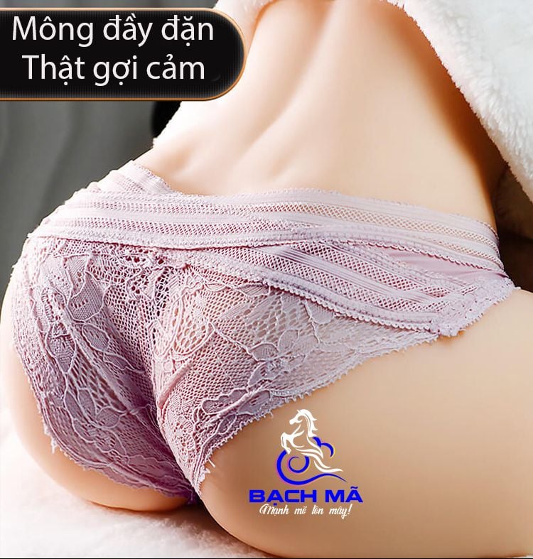  Mông giả nguyên khối 6.5kg âm đạo 4D cao cấp rung rên 10 tần số 