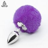  Phích cắm hậu môn đuôi thỏ inox cao cấp nhiều màu giá rẻ 