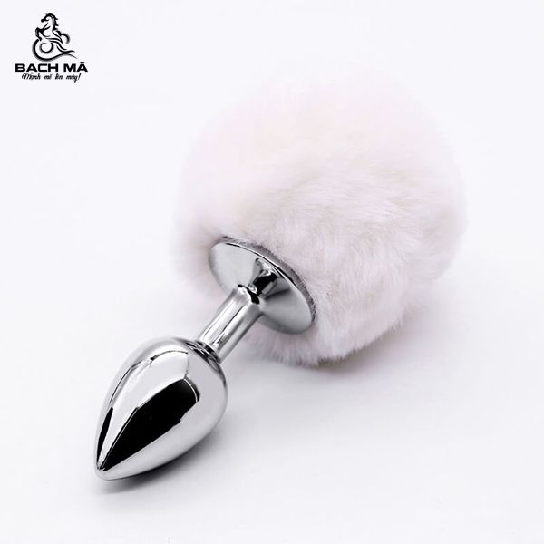  Phích cắm hậu môn đuôi thỏ inox cao cấp nhiều màu giá rẻ 